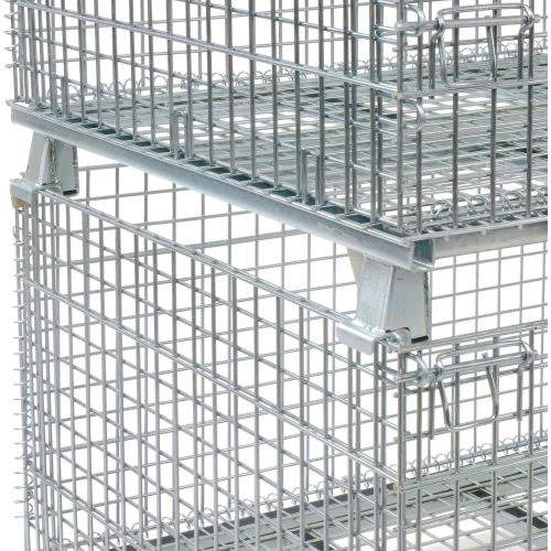 Brand new 🥰 Nashville Wire Products Folding Wire Container GC404824S4 48x40x30-1/2 3000-4000 Lb. Cap 🤩 15 Brand new 🥰 Nashville Wire Products Folding Wire Container GC404824S4 48x40x30-1/2 3000-4000 Lb. Cap 🤩 - Image 15