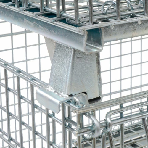 Brand new 🥰 Nashville Wire Products Folding Wire Container GC404824S4 48x40x30-1/2 3000-4000 Lb. Cap 🤩 16 Brand new 🥰 Nashville Wire Products Folding Wire Container GC404824S4 48x40x30-1/2 3000-4000 Lb. Cap 🤩 - Image 16