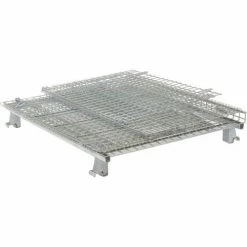 New 🔔 Nashville Wire Products Folding Wire Container GC404830E4 48x40x36-1/2 3000-4000 Lb Cap.Drop Gate 40" Side ✨ 19 New 🔔 Nashville Wire Products Folding Wire Container GC404830E4 48x40x36-1/2 3000-4000 Lb Cap.Drop Gate 40" Side ✨ -Containers shop 269411 03