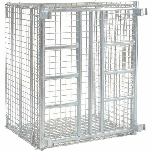 New 🔔 Nashville Wire Products Folding Wire Container GC404830E4 48x40x36-1/2 3000-4000 Lb Cap.Drop Gate 40" Side ✨ 5 New 🔔 Nashville Wire Products Folding Wire Container GC404830E4 48x40x36-1/2 3000-4000 Lb Cap.Drop Gate 40" Side ✨ - Image 5