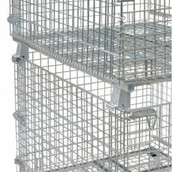New 🔔 Nashville Wire Products Folding Wire Container GC404830E4 48x40x36-1/2 3000-4000 Lb Cap.Drop Gate 40" Side ✨ 27 New 🔔 Nashville Wire Products Folding Wire Container GC404830E4 48x40x36-1/2 3000-4000 Lb Cap.Drop Gate 40" Side ✨ -Containers shop 269411 11