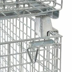 New 🔔 Nashville Wire Products Folding Wire Container GC404830E4 48x40x36-1/2 3000-4000 Lb Cap.Drop Gate 40" Side ✨ 28 New 🔔 Nashville Wire Products Folding Wire Container GC404830E4 48x40x36-1/2 3000-4000 Lb Cap.Drop Gate 40" Side ✨ -Containers shop 269411 12