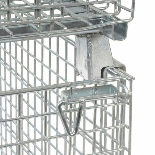 New 🔔 Nashville Wire Products Folding Wire Container GC404830E4 48x40x36-1/2 3000-4000 Lb Cap.Drop Gate 40" Side ✨ 13 New 🔔 Nashville Wire Products Folding Wire Container GC404830E4 48x40x36-1/2 3000-4000 Lb Cap.Drop Gate 40" Side ✨ - Image 13