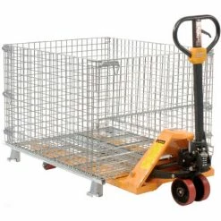 New 🔔 Nashville Wire Products Folding Wire Container GC404830E4 48x40x36-1/2 3000-4000 Lb Cap.Drop Gate 40" Side ✨ 31 New 🔔 Nashville Wire Products Folding Wire Container GC404830E4 48x40x36-1/2 3000-4000 Lb Cap.Drop Gate 40" Side ✨ -Containers shop 269411 15