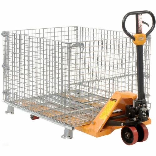 New 🔔 Nashville Wire Products Folding Wire Container GC404830E4 48x40x36-1/2 3000-4000 Lb Cap.Drop Gate 40" Side ✨ 16 New 🔔 Nashville Wire Products Folding Wire Container GC404830E4 48x40x36-1/2 3000-4000 Lb Cap.Drop Gate 40" Side ✨ - Image 16