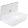 Best reviews of 🌟 Sterilite 16558010 Clear Storage Tote With Lid 28 Quart 23x16-1/4x6 - Pkg Qty 10 😉