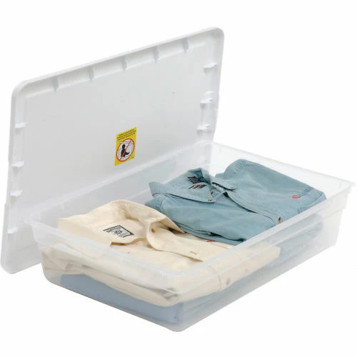 Best reviews of 🌟 Sterilite 16558010 Clear Storage Tote With Lid 28 Quart 23x16-1/4x6 - Pkg Qty 10 😉 3 Best reviews of 🌟 Sterilite 16558010 Clear Storage Tote With Lid 28 Quart 23x16-1/4x6 - Pkg Qty 10 😉 - Image 3