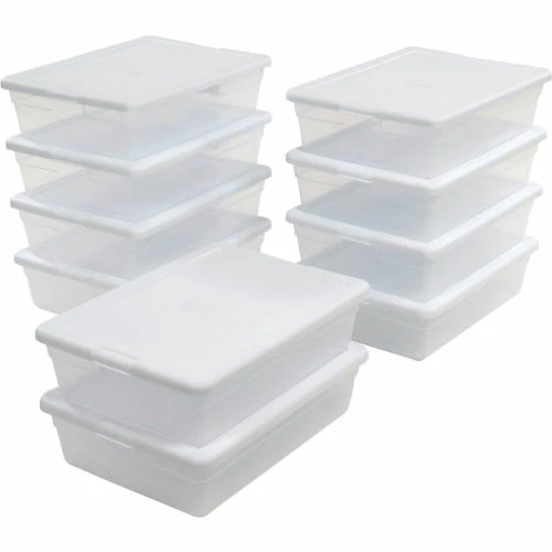 Best reviews of 🌟 Sterilite 16558010 Clear Storage Tote With Lid 28 Quart 23x16-1/4x6 - Pkg Qty 10 😉 11 Best reviews of 🌟 Sterilite 16558010 Clear Storage Tote With Lid 28 Quart 23x16-1/4x6 - Pkg Qty 10 😉 - Image 11