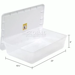 Best reviews of 🌟 Sterilite 16558010 Clear Storage Tote With Lid 28 Quart 23x16-1/4x6 - Pkg Qty 10 😉 31 Best reviews of 🌟 Sterilite 16558010 Clear Storage Tote With Lid 28 Quart 23x16-1/4x6 - Pkg Qty 10 😉 -Containers shop 269459 dim