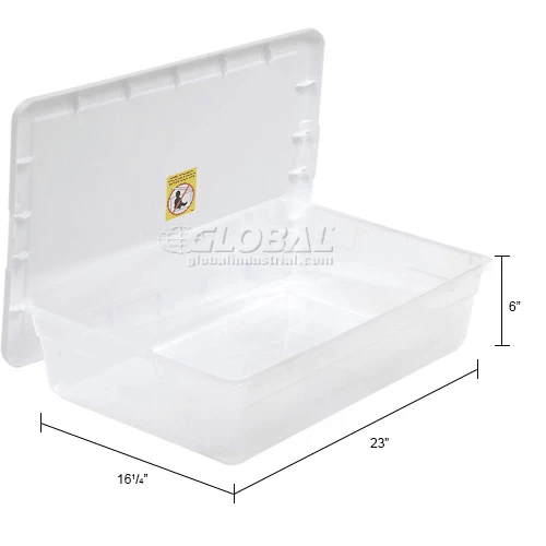 Best reviews of 🌟 Sterilite 16558010 Clear Storage Tote With Lid 28 Quart 23x16-1/4x6 - Pkg Qty 10 😉 16 Best reviews of 🌟 Sterilite 16558010 Clear Storage Tote With Lid 28 Quart 23x16-1/4x6 - Pkg Qty 10 😉 - Image 16