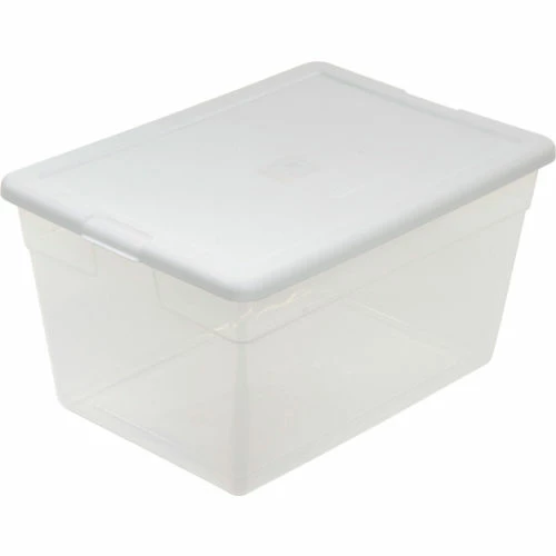 Best reviews of โ Sterilite 16598008 Clear Storage Tote With Lid 56 Quart 23x16-1/4x12-3/8 - Pkg Qty 8 ๐ฅ 3 Best reviews of โ Sterilite 16598008 Clear Storage Tote With Lid 56 Quart 23x16-1/4x12-3/8 - Pkg Qty 8 ๐ฅ - Image 3