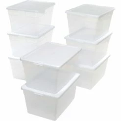 Best reviews of โ Sterilite 16598008 Clear Storage Tote With Lid 56 Quart 23x16-1/4x12-3/8 - Pkg Qty 8 ๐ฅ 22 Best reviews of โ Sterilite 16598008 Clear Storage Tote With Lid 56 Quart 23x16-1/4x12-3/8 - Pkg Qty 8 ๐ฅ -Containers shop 269460 08