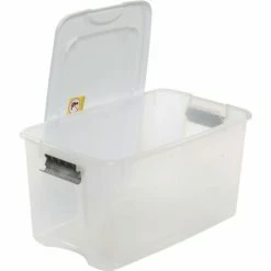 Buy ๐ Sterilite 19889804 Clear Storage Tote With Lid 70 Quart 26-1/8x16-1/4x13-1/2 - Pkg Qty 4 ๐