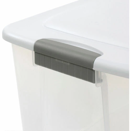 Buy 👍 Sterilite 19889804 Clear Storage Tote With Lid 70 Quart 26-1/8x16-1/4x13-1/2 - Pkg Qty 4 😀 3 Buy 👍 Sterilite 19889804 Clear Storage Tote With Lid 70 Quart 26-1/8x16-1/4x13-1/2 - Pkg Qty 4 😀 - Image 3
