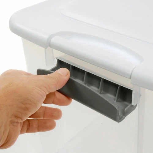 Buy 👍 Sterilite 19889804 Clear Storage Tote With Lid 70 Quart 26-1/8x16-1/4x13-1/2 - Pkg Qty 4 😀 5 Buy 👍 Sterilite 19889804 Clear Storage Tote With Lid 70 Quart 26-1/8x16-1/4x13-1/2 - Pkg Qty 4 😀 - Image 5