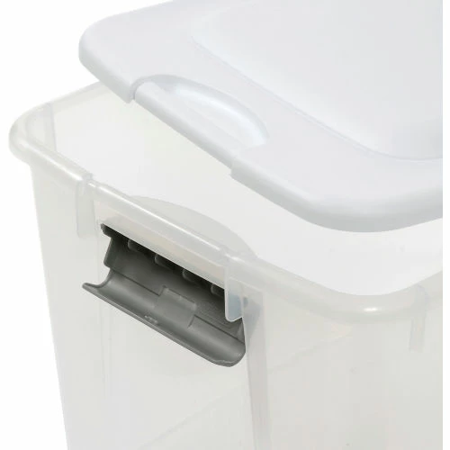 Buy 👍 Sterilite 19889804 Clear Storage Tote With Lid 70 Quart 26-1/8x16-1/4x13-1/2 - Pkg Qty 4 😀 6 Buy 👍 Sterilite 19889804 Clear Storage Tote With Lid 70 Quart 26-1/8x16-1/4x13-1/2 - Pkg Qty 4 😀 - Image 6