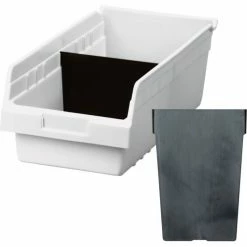 Flash Sale 👏 Akro-Mils Shelf Bin Divider 40040 For 30080 & 30088 Bins, Black, Pack of 12 🤩