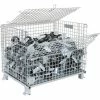 Wholesale 💯 Nashville Wire Products Folding Wire Container GC324028S4L 40x32x34-1/2 3000-4000 Lb. Cap with Lid 🎁