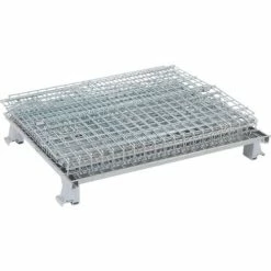 Wholesale 💯 Nashville Wire Products Folding Wire Container GC324028S4L 40x32x34-1/2 3000-4000 Lb. Cap with Lid 🎁 38 Wholesale 💯 Nashville Wire Products Folding Wire Container GC324028S4L 40x32x34-1/2 3000-4000 Lb. Cap with Lid 🎁 -Containers shop 269749 02