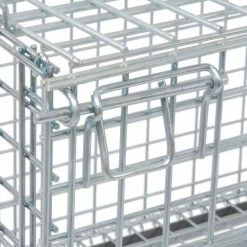 Wholesale 💯 Nashville Wire Products Folding Wire Container GC324028S4L 40x32x34-1/2 3000-4000 Lb. Cap with Lid 🎁 50 Wholesale 💯 Nashville Wire Products Folding Wire Container GC324028S4L 40x32x34-1/2 3000-4000 Lb. Cap with Lid 🎁 -Containers shop 269749 14