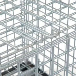 Wholesale 💯 Nashville Wire Products Folding Wire Container GC324028S4L 40x32x34-1/2 3000-4000 Lb. Cap with Lid 🎁 52 Wholesale 💯 Nashville Wire Products Folding Wire Container GC324028S4L 40x32x34-1/2 3000-4000 Lb. Cap with Lid 🎁 -Containers shop 269749 16