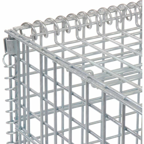 Wholesale 💯 Nashville Wire Products Folding Wire Container GC324028S4L 40x32x34-1/2 3000-4000 Lb. Cap with Lid 🎁 18 Wholesale 💯 Nashville Wire Products Folding Wire Container GC324028S4L 40x32x34-1/2 3000-4000 Lb. Cap with Lid 🎁 - Image 18