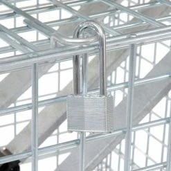 Wholesale 💯 Nashville Wire Products Folding Wire Container GC324028S4L 40x32x34-1/2 3000-4000 Lb. Cap with Lid 🎁 57 Wholesale 💯 Nashville Wire Products Folding Wire Container GC324028S4L 40x32x34-1/2 3000-4000 Lb. Cap with Lid 🎁 -Containers shop 269749 21