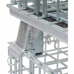 Wholesale 💯 Nashville Wire Products Folding Wire Container GC324028S4L 40x32x34-1/2 3000-4000 Lb. Cap with Lid 🎁 61 Wholesale 💯 Nashville Wire Products Folding Wire Container GC324028S4L 40x32x34-1/2 3000-4000 Lb. Cap with Lid 🎁 -Containers shop 269749 25