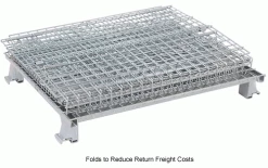 Wholesale 💯 Nashville Wire Products Folding Wire Container GC324028S4L 40x32x34-1/2 3000-4000 Lb. Cap with Lid 🎁 68 Wholesale 💯 Nashville Wire Products Folding Wire Container GC324028S4L 40x32x34-1/2 3000-4000 Lb. Cap with Lid 🎁 -Containers shop 269749 2wco