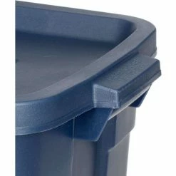 Promo 🔔 Rubbermaid® Roughneck™ Tote 14 Gallon 23-7/8 x 15-7/8 x 12-1/4 Dark Indigo Metallic - Pkg Qty 6 💯 -Containers shop 269994 08