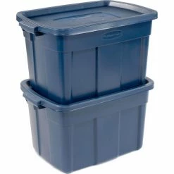 Wholesale 🛒 Rubbermaid® Roughneck™ Tote 25 Gallon 28-7/8 x 19-7/8 x 16-3/4 Dark Indigo Metallic - Pkg Qty 6 ⭐ 14 Wholesale 🛒 Rubbermaid® Roughneck™ Tote 25 Gallon 28-7/8 x 19-7/8 x 16-3/4 Dark Indigo Metallic - Pkg Qty 6 ⭐ -Containers shop 269996 03