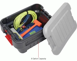 Best reviews of 🔔 Rubbermaid® ActionPacker™ Lockable Storage Box 8 Gallon 20 x 14-5/8 x 12 - Pkg Qty 4 👏 -Containers shop 269997IN 2wco