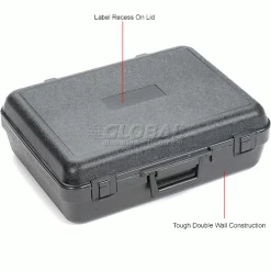 Best reviews of ✔️ Western Case Plastic Protective Storage Cases with Pinch Tear Foam, 19"x14"x6", Black 😍 -Containers shop 270233 1wco