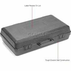 Best reviews of 🧨 Western Case Plastic Protective Storage Cases with Pinch Tear Foam, 27-1/2"x16"x7", Black 🎉 -Containers shop 270234 1wco