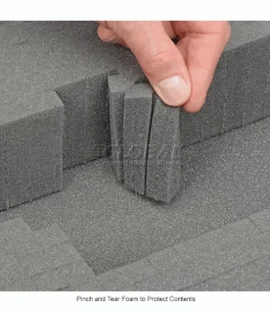 Best reviews of 🧨 Western Case Plastic Protective Storage Cases with Pinch Tear Foam, 27-1/2"x16"x7", Black 🎉 -Containers shop 270234 3wco