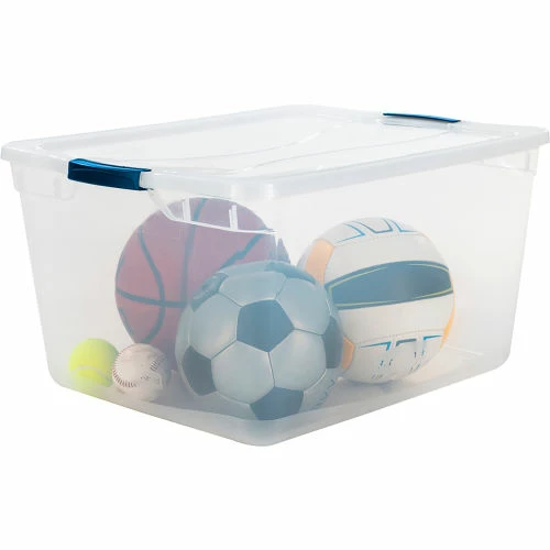Top 10 ๐ Rubbermaid® Cleverstore™ Clear Latching Storage Tote w/Lid 71 Quart 23-1/2x18-5/8x12-1/4 - Pkg Qty 4 โญ 4 Top 10 ๐ Rubbermaid® Cleverstore™ Clear Latching Storage Tote w/Lid 71 Quart 23-1/2x18-5/8x12-1/4 - Pkg Qty 4 โญ - Image 4