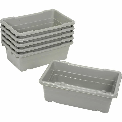 New π Buckhorn Cross Stack Jumbo Lug 34305GRAY - 25"L x 16"W x 8-1/2"H Gray - Pkg Qty 6 π€© 2 New π Buckhorn Cross Stack Jumbo Lug 34305GRAY - 25"L x 16"W x 8-1/2"H Gray - Pkg Qty 6 π€© - Image 2