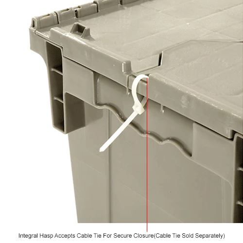 Deals ๐ Global Industrial Plastic Attached Lid Shipping & Storage Container DC1813-15 18x13x15 Gray โ 13 Deals ๐ Global Industrial Plastic Attached Lid Shipping & Storage Container DC1813-15 18x13x15 Gray โ - Image 13