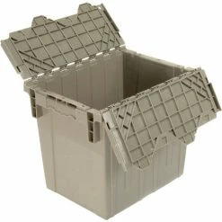 Deals ๐ Global Industrial Plastic Attached Lid Shipping & Storage Container DC1813-15 18x13x15 Gray โ 18 Deals ๐ Global Industrial Plastic Attached Lid Shipping & Storage Container DC1813-15 18x13x15 Gray โ -Containers shop 270281GY 02