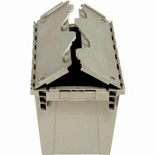Deals ๐ Global Industrial Plastic Attached Lid Shipping & Storage Container DC1813-15 18x13x15 Gray โ 4 Deals ๐ Global Industrial Plastic Attached Lid Shipping & Storage Container DC1813-15 18x13x15 Gray โ - Image 4