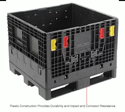 Buy ๐ฏ Global Industrial Folding Bulk Shipping Container, 32"Lx30"Wx25"H, 1800 Lb. Capacity, Black ๐ 34 Buy ๐ฏ Global Industrial Folding Bulk Shipping Container, 32"Lx30"Wx25"H, 1800 Lb. Capacity, Black ๐ -Containers shop 270284IN 1wco