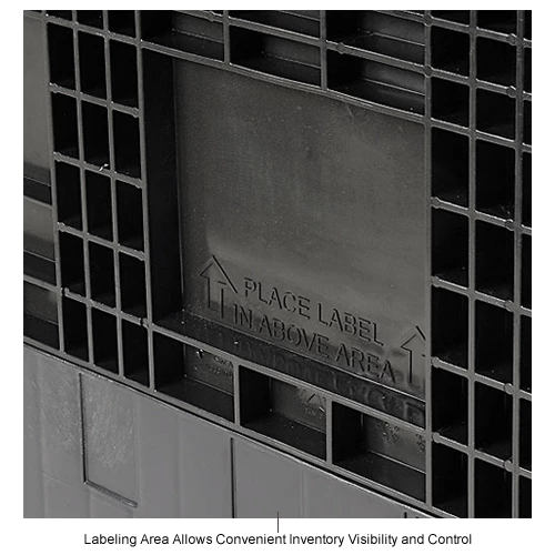 Buy ๐ฏ Global Industrial Folding Bulk Shipping Container, 32"Lx30"Wx25"H, 1800 Lb. Capacity, Black ๐ 17 Buy ๐ฏ Global Industrial Folding Bulk Shipping Container, 32"Lx30"Wx25"H, 1800 Lb. Capacity, Black ๐ - Image 17