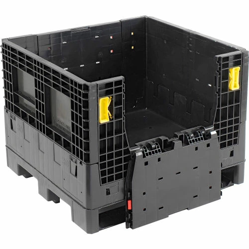 Buy ๐ฏ Global Industrial Folding Bulk Shipping Container, 32"Lx30"Wx25"H, 1800 Lb. Capacity, Black ๐ 2 Buy ๐ฏ Global Industrial Folding Bulk Shipping Container, 32"Lx30"Wx25"H, 1800 Lb. Capacity, Black ๐ - Image 2