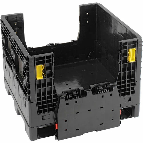 Buy ๐ฏ Global Industrial Folding Bulk Shipping Container, 32"Lx30"Wx25"H, 1800 Lb. Capacity, Black ๐ 6 Buy ๐ฏ Global Industrial Folding Bulk Shipping Container, 32"Lx30"Wx25"H, 1800 Lb. Capacity, Black ๐ - Image 6