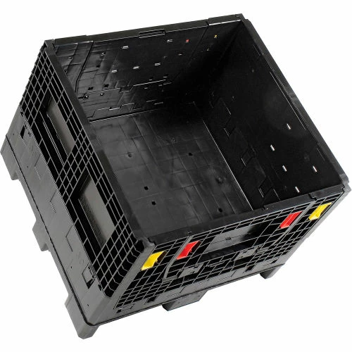 Buy ๐ฏ Global Industrial Folding Bulk Shipping Container, 32"Lx30"Wx25"H, 1800 Lb. Capacity, Black ๐ 8 Buy ๐ฏ Global Industrial Folding Bulk Shipping Container, 32"Lx30"Wx25"H, 1800 Lb. Capacity, Black ๐ - Image 8