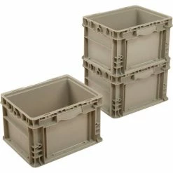 Best Pirce 🎁 Global Industrial Stackable Straight Wall Container, Solid, 12"Lx15"Wx9"H, Gray 👍 20 Best Pirce 🎁 Global Industrial Stackable Straight Wall Container, Solid, 12"Lx15"Wx9"H, Gray 👍 -Containers shop 270287 04