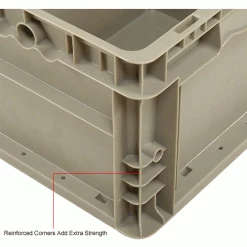 Best Pirce 🎁 Global Industrial Stackable Straight Wall Container, Solid, 12"Lx15"Wx9"H, Gray 👍 27 Best Pirce 🎁 Global Industrial Stackable Straight Wall Container, Solid, 12"Lx15"Wx9"H, Gray 👍 -Containers shop 270287 3wco