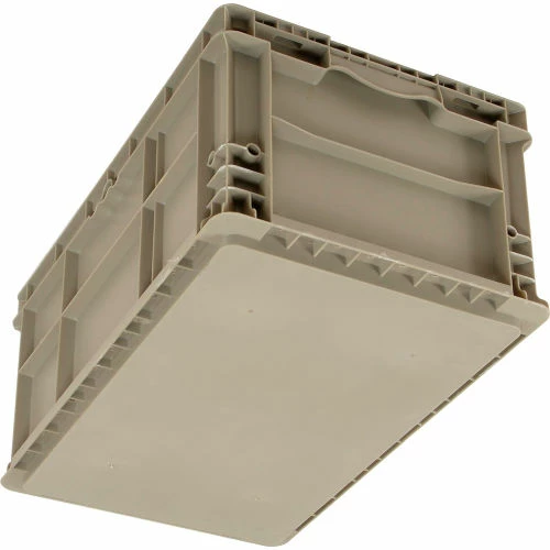 Discount 😀 Global Industrial Stackable Straight Wall Container, Solid, 24"Lx15"Wx11"H, Gray 💯 8 Discount 😀 Global Industrial Stackable Straight Wall Container, Solid, 24"Lx15"Wx11"H, Gray 💯 - Image 8