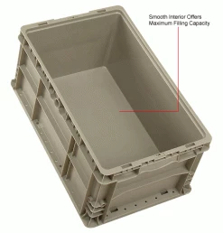 Discount 😀 Global Industrial Stackable Straight Wall Container, Solid, 24"Lx15"Wx11"H, Gray 💯 26 Discount 😀 Global Industrial Stackable Straight Wall Container, Solid, 24"Lx15"Wx11"H, Gray 💯 -Containers shop 270288 2wco