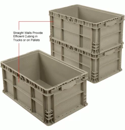Discount 😀 Global Industrial Stackable Straight Wall Container, Solid, 24"Lx15"Wx11"H, Gray 💯 29 Discount 😀 Global Industrial Stackable Straight Wall Container, Solid, 24"Lx15"Wx11"H, Gray 💯 -Containers shop 270288 5wco